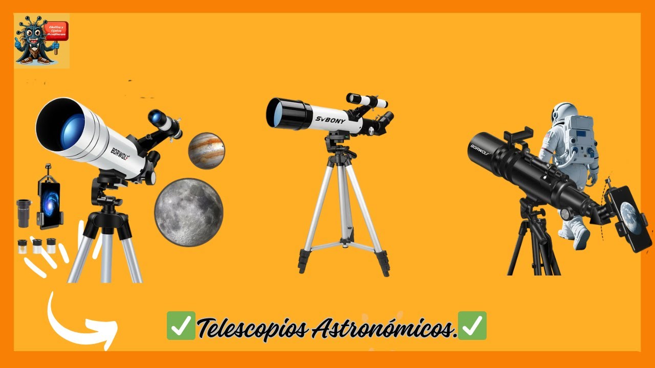 ✅Los 3 MEJORES TELESCOPIOS ASTRONÓMICOS 2026✅TELESCOPIOS Para principiantes 2026✅