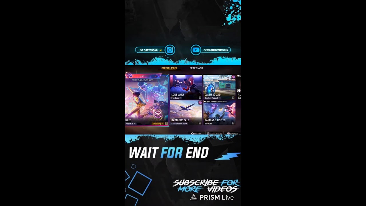 JSK  GOD GAMING TAMILZHAN ⚡ is live! #fftamil #fflive #fftamillive