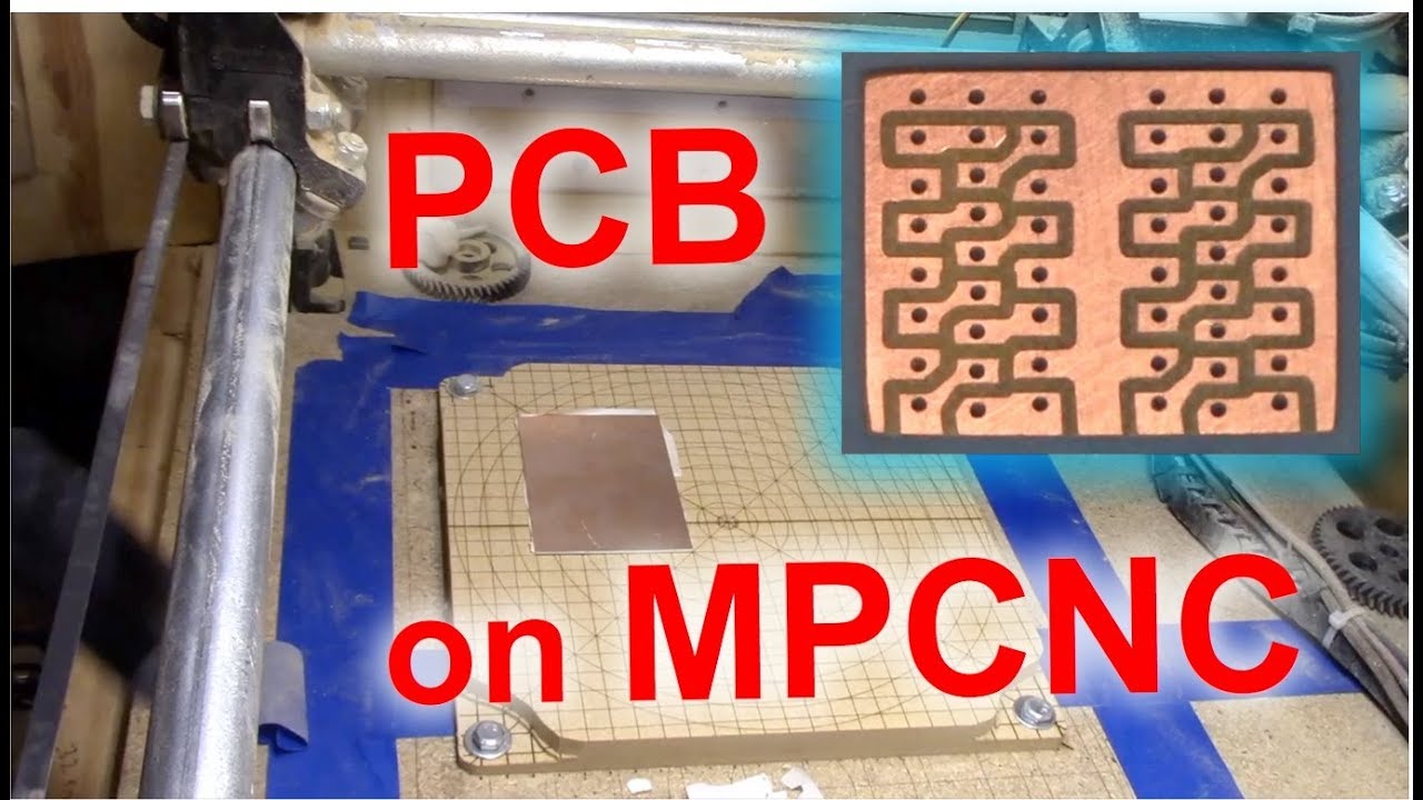 Making a PCB on the MPCNC