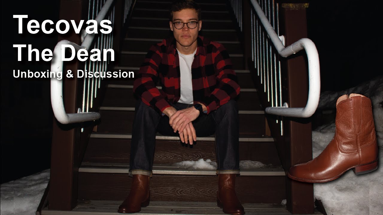 The Dean Cowboy Boots by Tecovas Unboxing and Discussion
