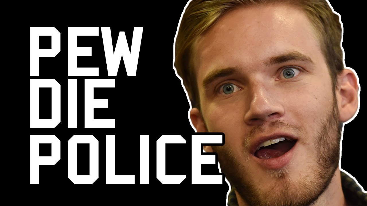 cop abuses power for pew die pie
