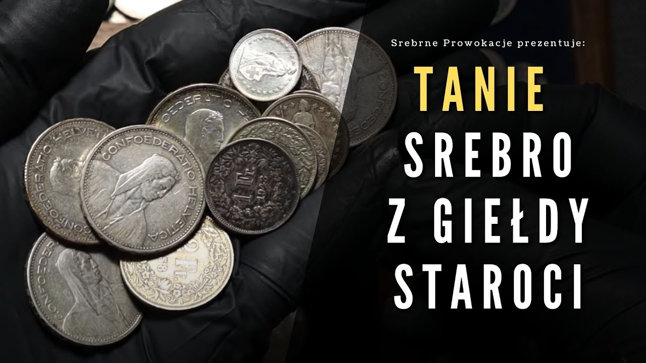 Kupuję srebro na giełdzie staroci - nowe monety w zbiorze.