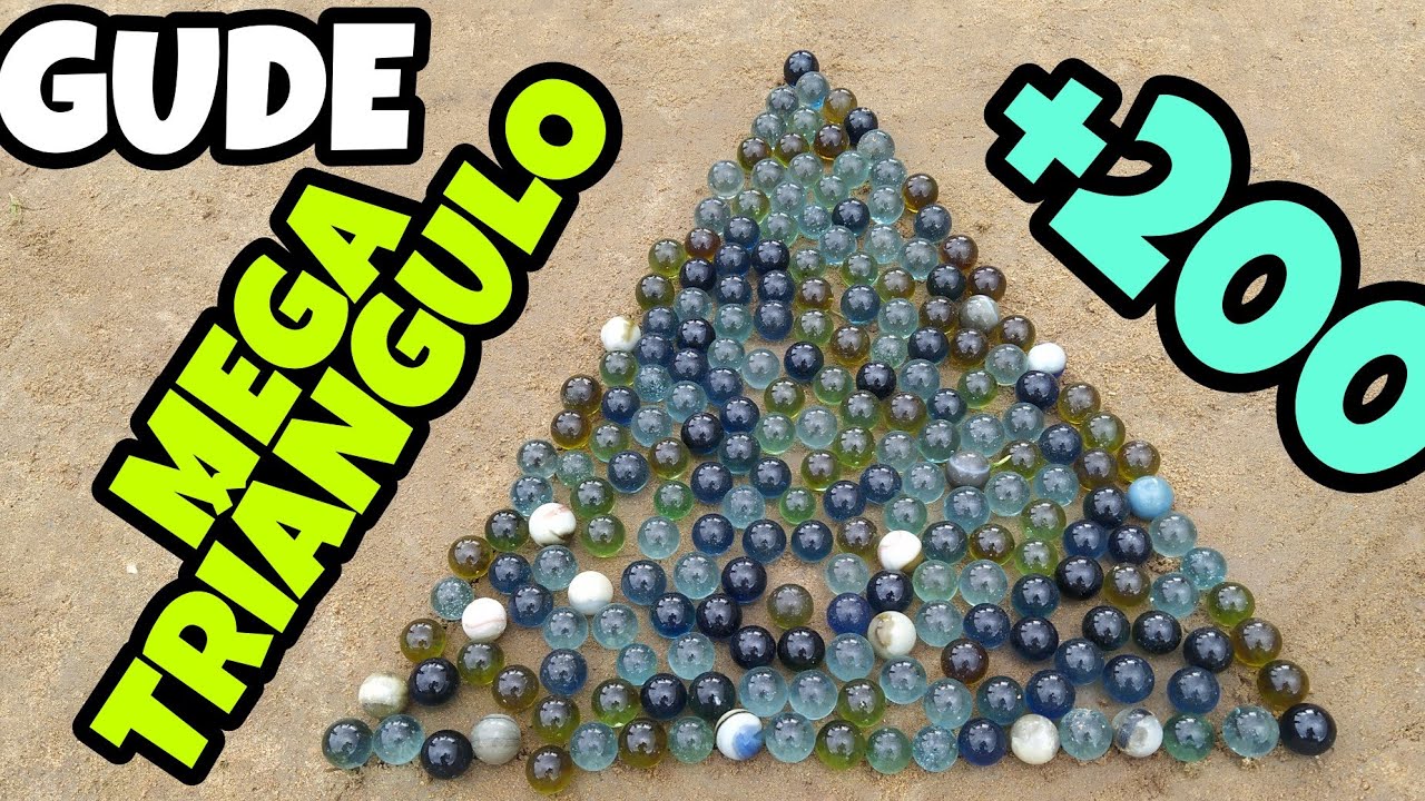 +200 BOLINHAS DE GUDE NOVAS NO TRIÂNGULO