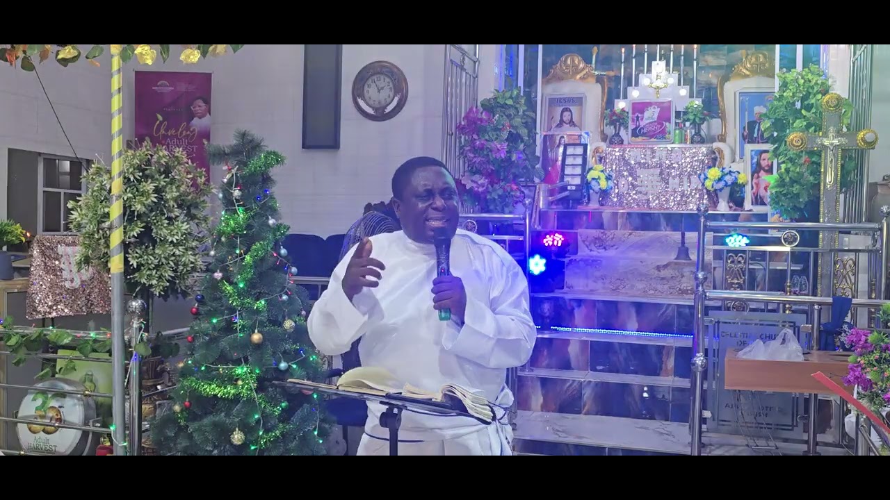 Celestial Church preacher  Evang. Duyile at @cccajaraotitocathedral.  Egbeda 