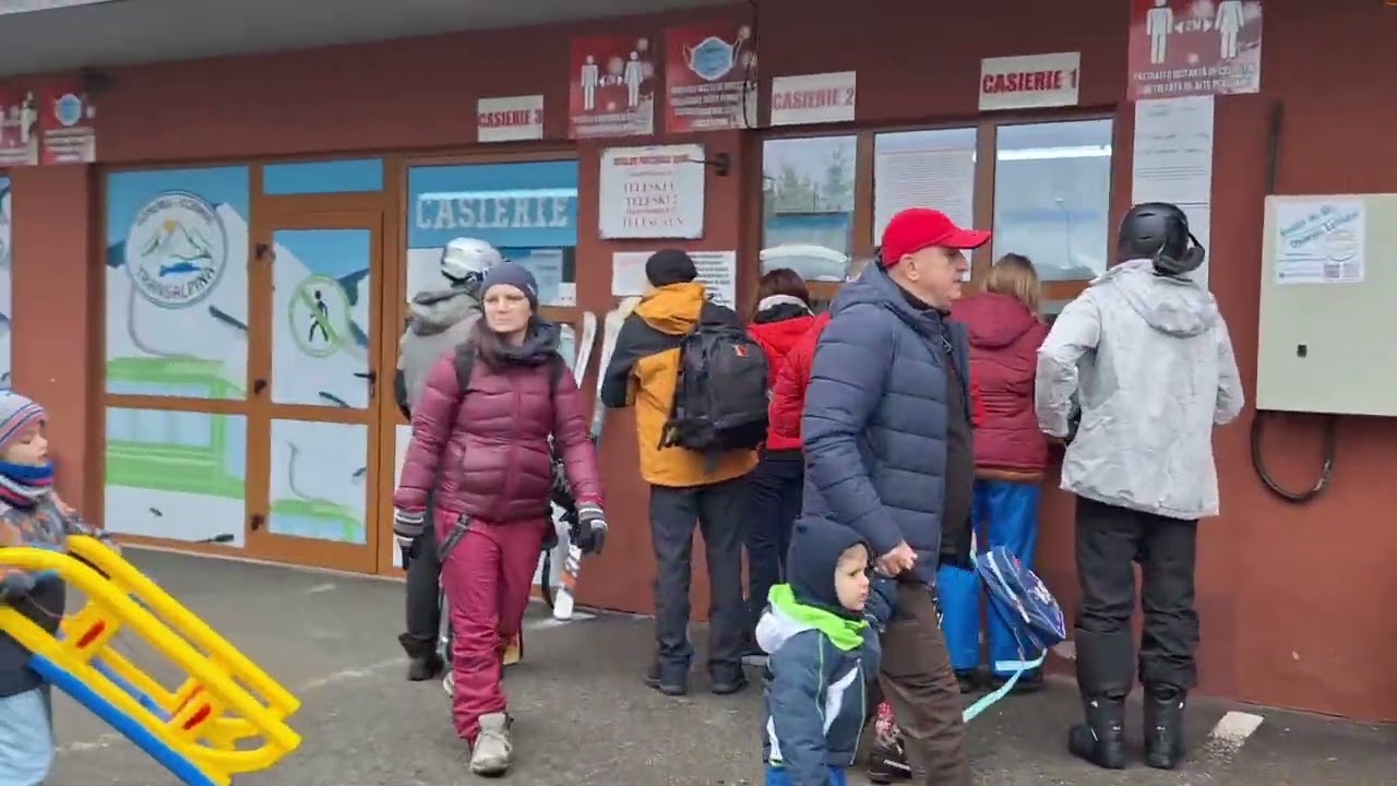 O zi la ski ,pe pârtia de la Vidra Transalpina-Voineasa