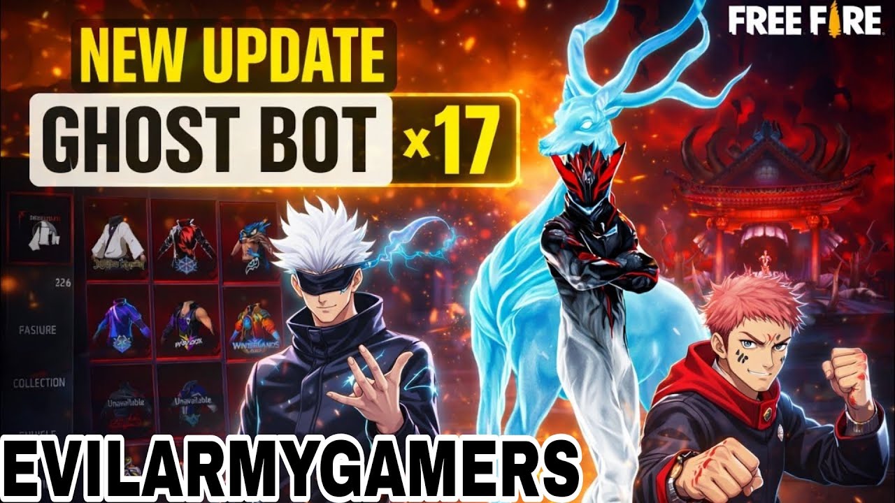 Ghost Bot V17 Free Fire Download | Unlimited Diamonds + Latest Test 2026