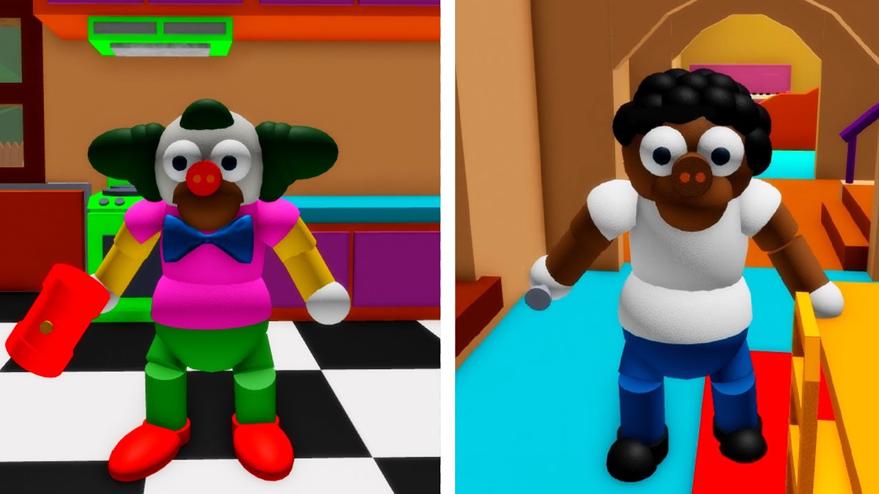 How to get Krusty and Dr.Hibbert Skins in Piggysons | Roblox