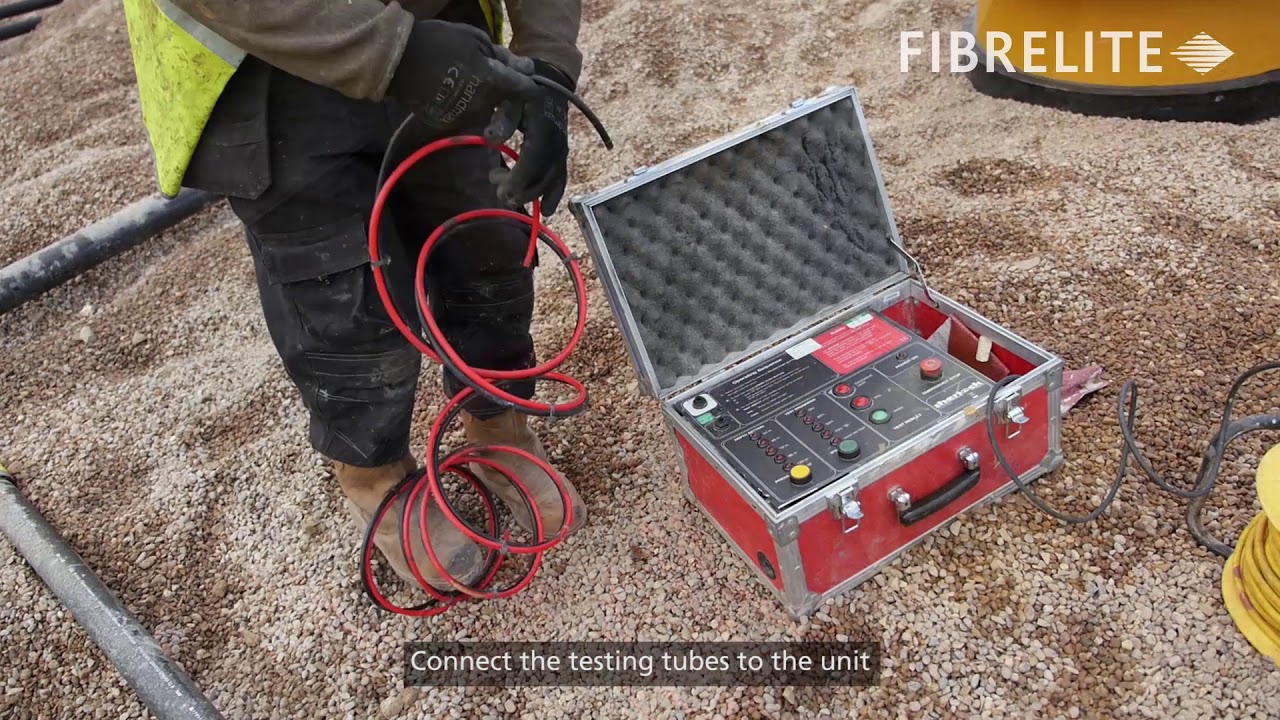 Fibrelite Tank Sump Vacuum Testing