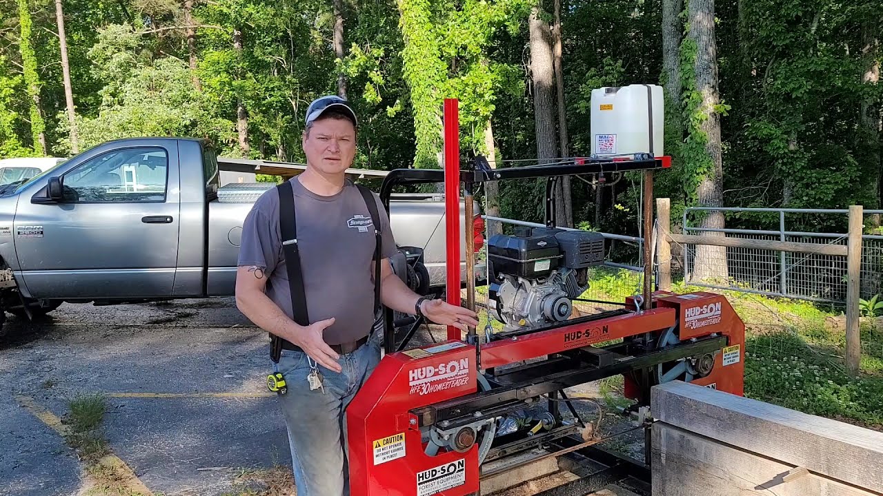 Hud-son Homesteader 30 sawmill review