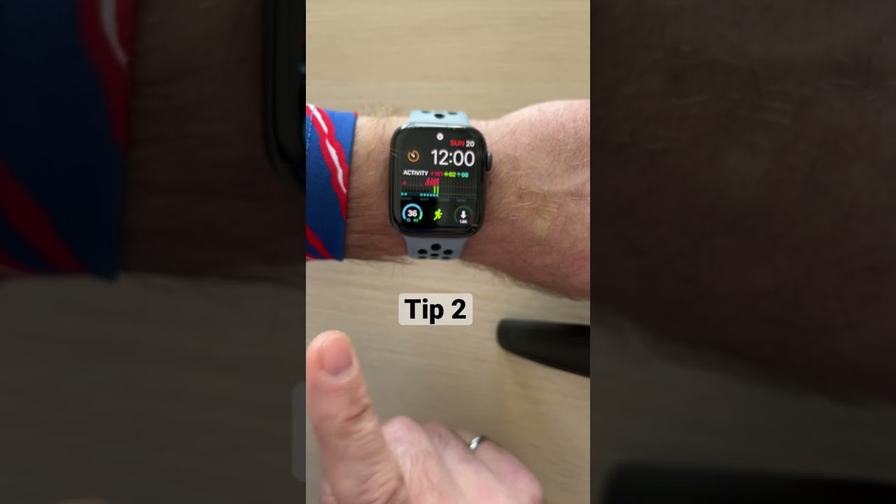 Apple Watch tips, changing your watch face #Shorts
