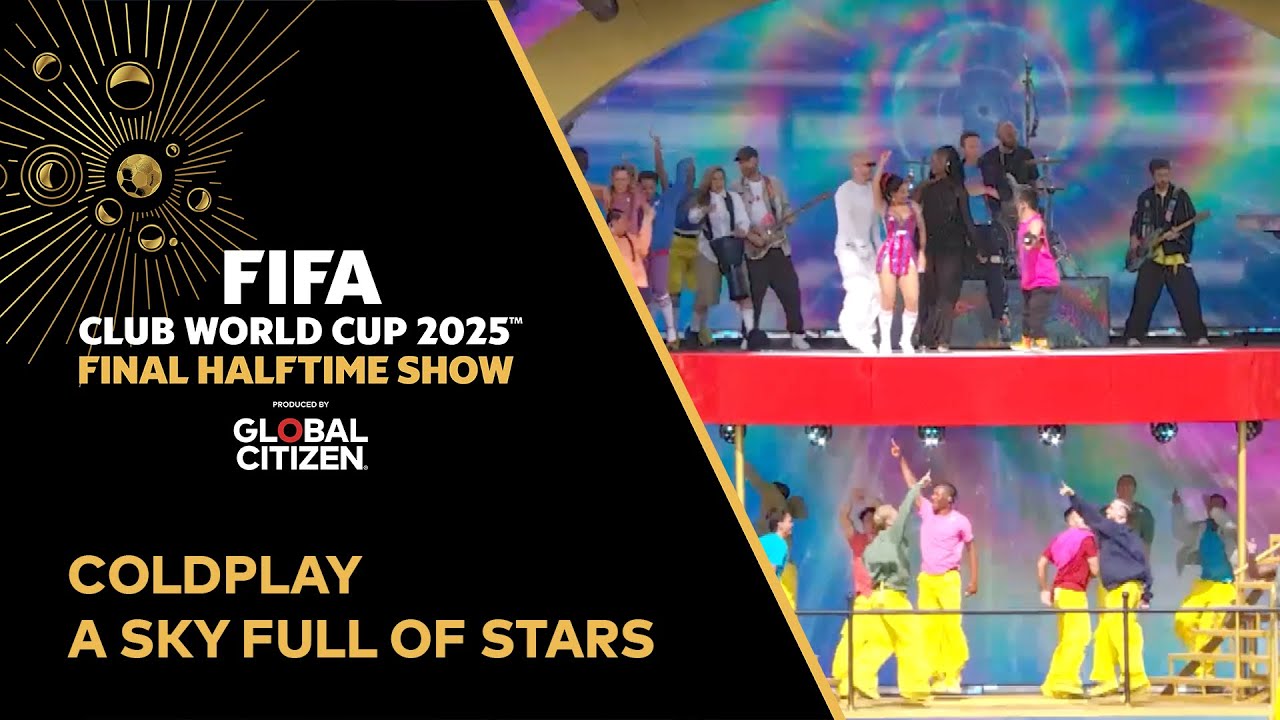 Coldplay Surprised Fans at the FIFA Club World Cup&trade; Final Halftime Show | Global Citizen &mdash; FIFA 2025