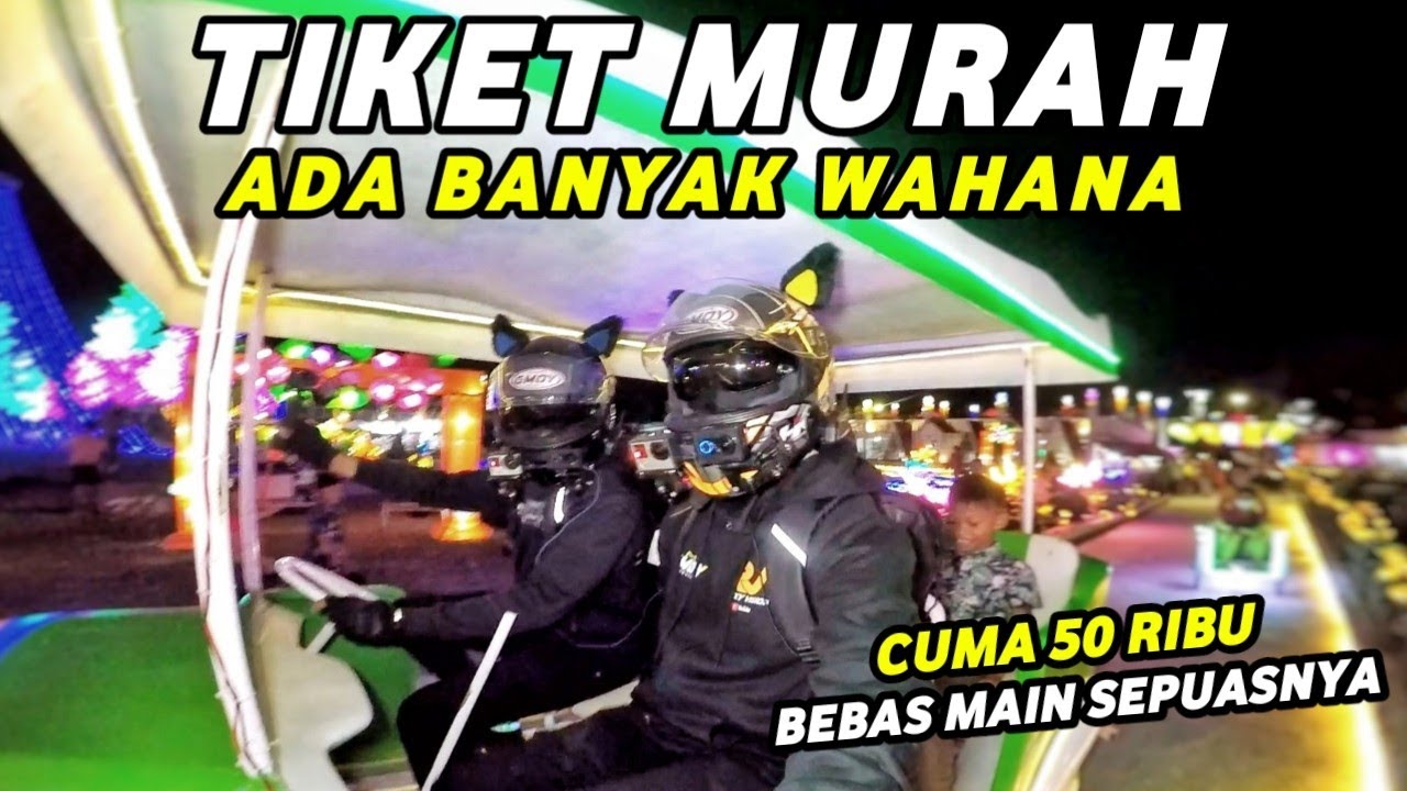 MAIN SEPUASNYA ADA BANYAK WAHANA PERMAINAN DISINI