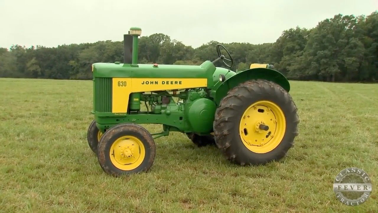 ПОСЛЕДНИЙ из двухцилиндровых тракторов! John Deere 630 1960 года — классический тракторный фанат