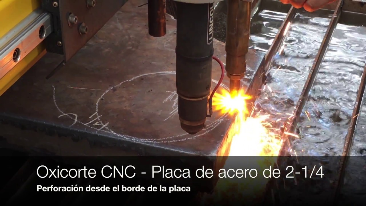 Muestras de corte con OXICORTE CNC