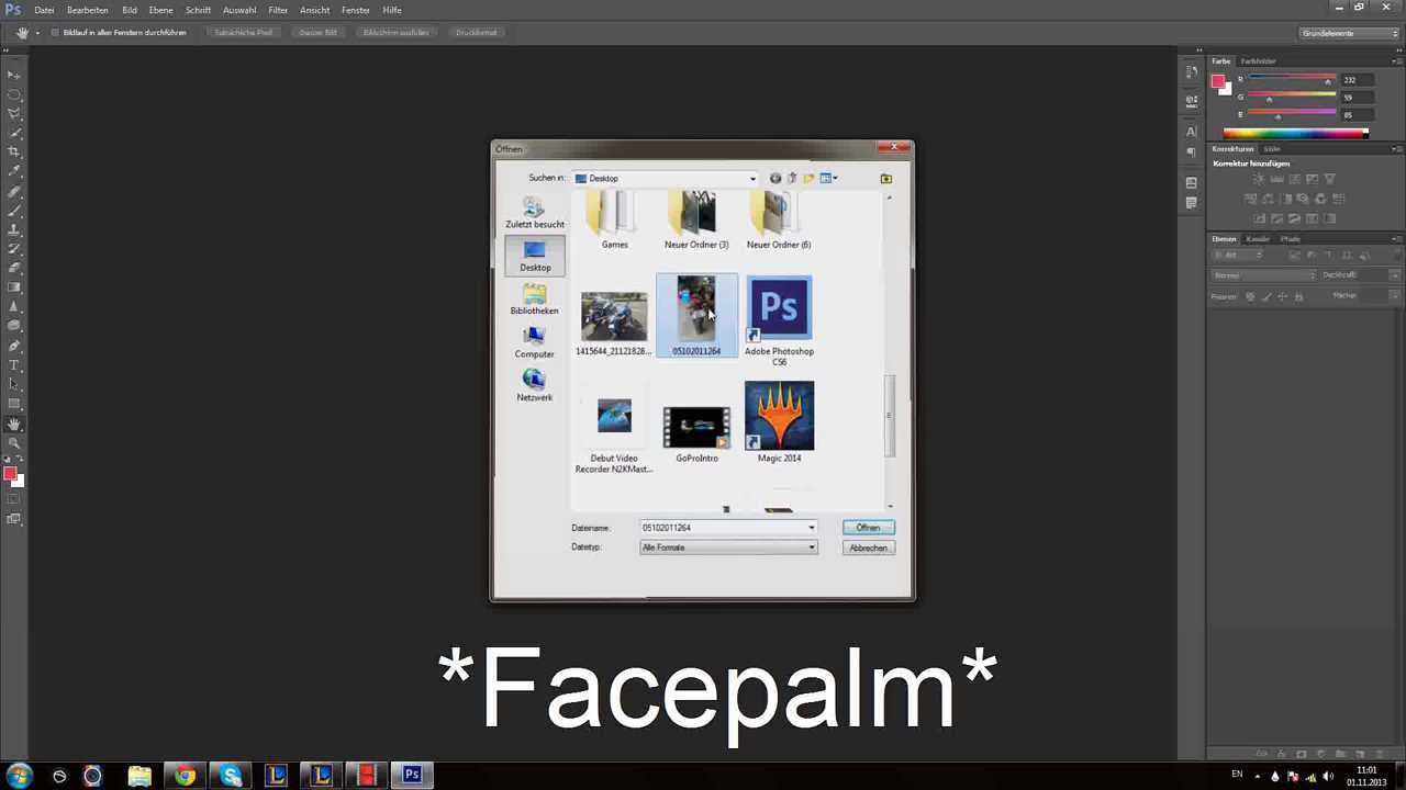 Photoshop Tutorial // Kennzeichen zensieren // (German/Deutsch)