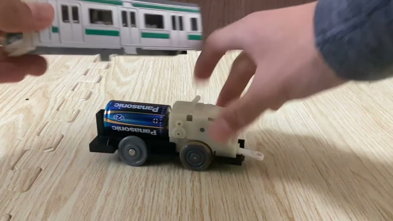 メルカリでプラレールを購入した