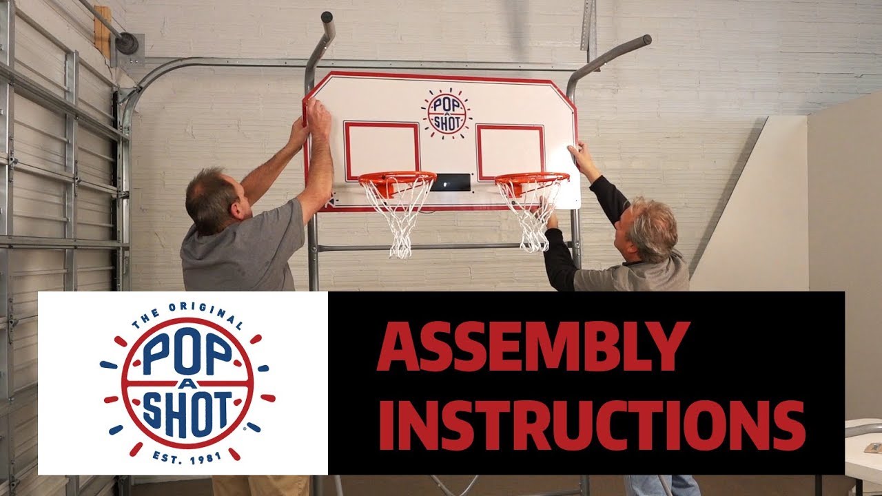 Pop-A-Shot Assembly Video (Home Dual Shot)