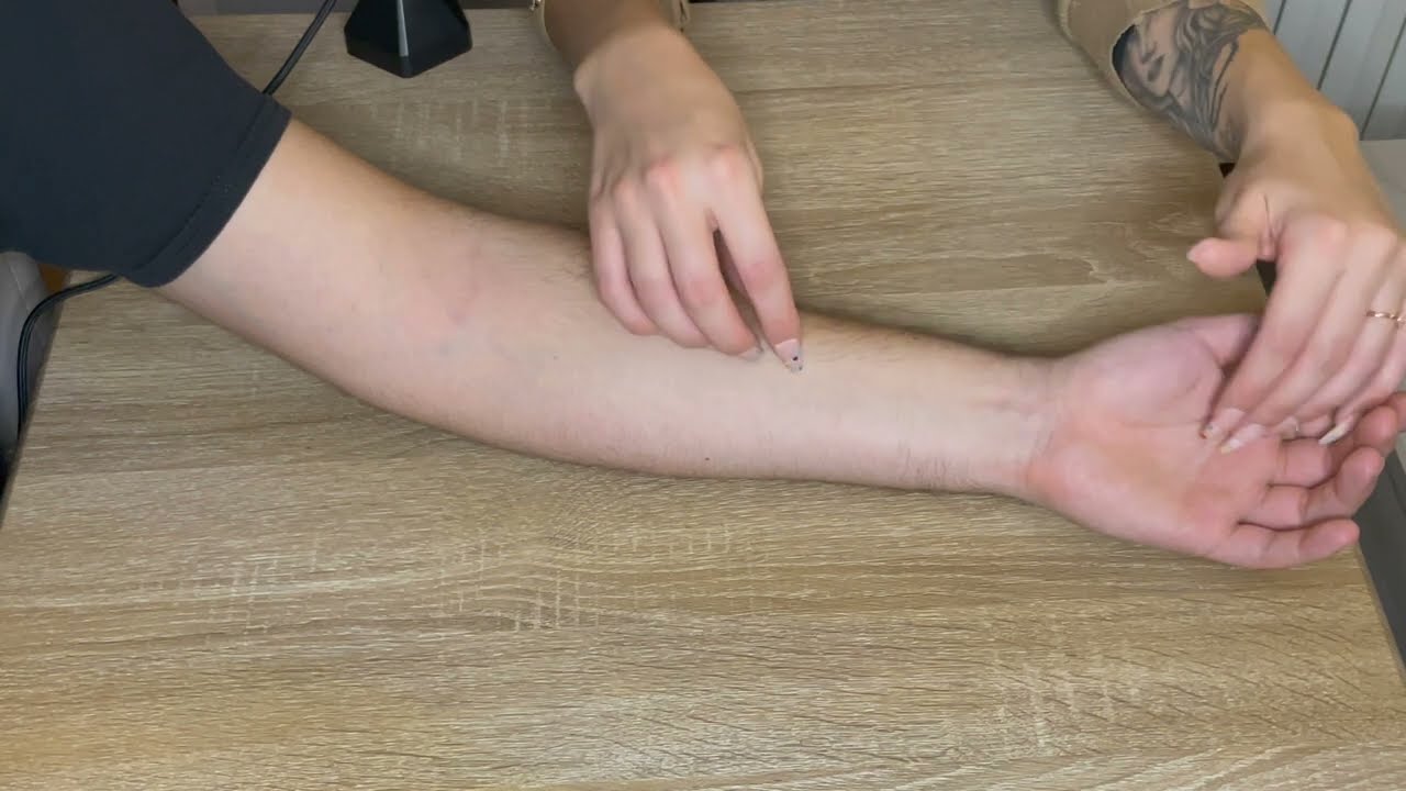 ASMR Arm Tracing | 4K