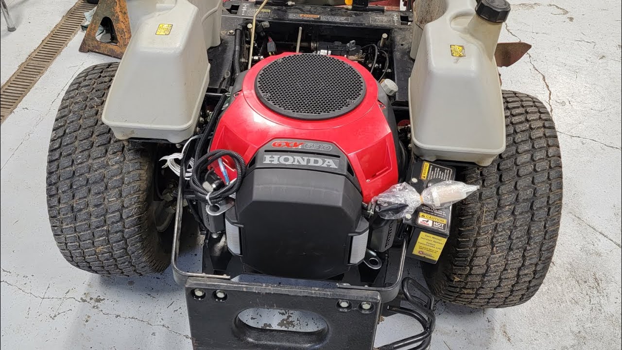 Exmark Lazer Z Engine retrofit kit from Repowerspecailists.com