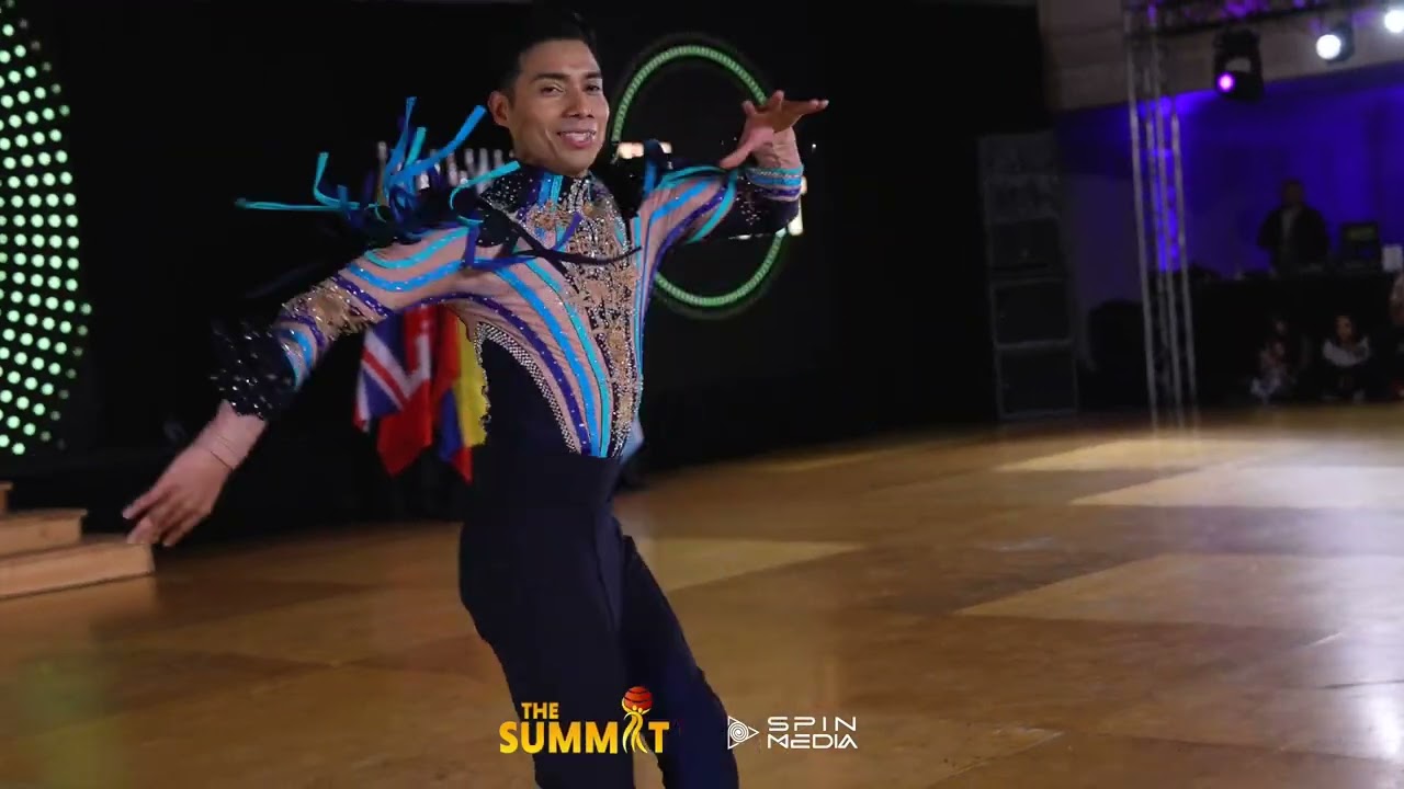 3rd Place - Milton Martinez - Professional Men Salsa Solo - Latin Dance Championship -