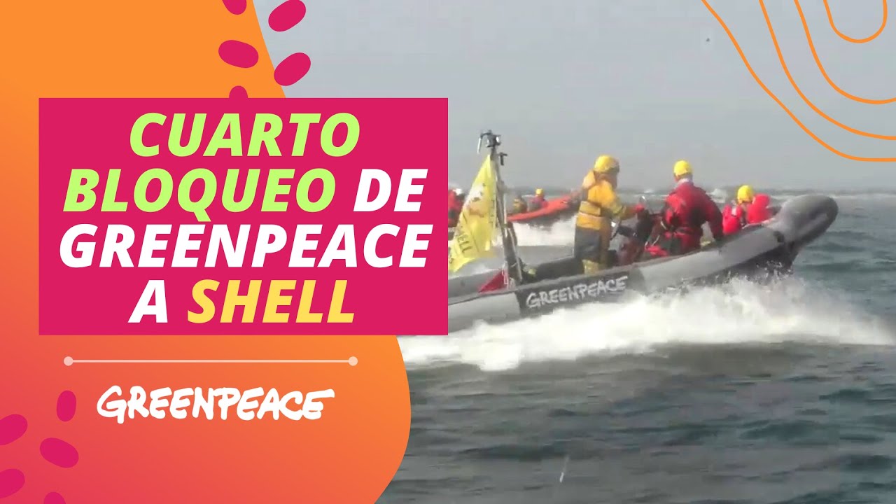 Ártico: Cuarto bloqueo de Greenpeace a Shell
