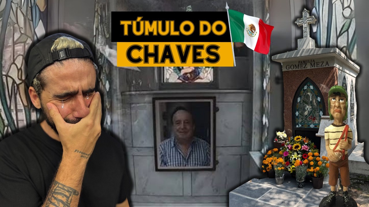 Visitei o TÚMULO do CHAVES, SEU MADRUGA E DONA CLOTILDE no México!