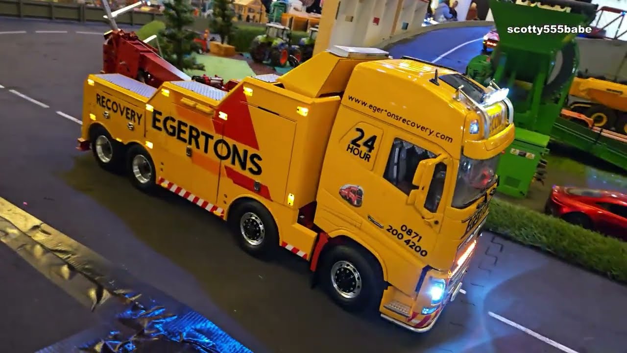 Fully Functional Model Fairground Rc Trucks @ Blackpool Model Show 2025