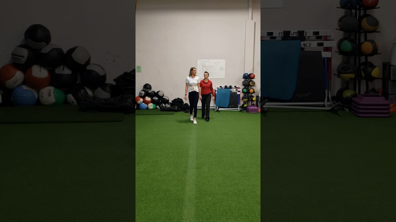 Vestibular Rehabilitation - Walking with head rotation side to side