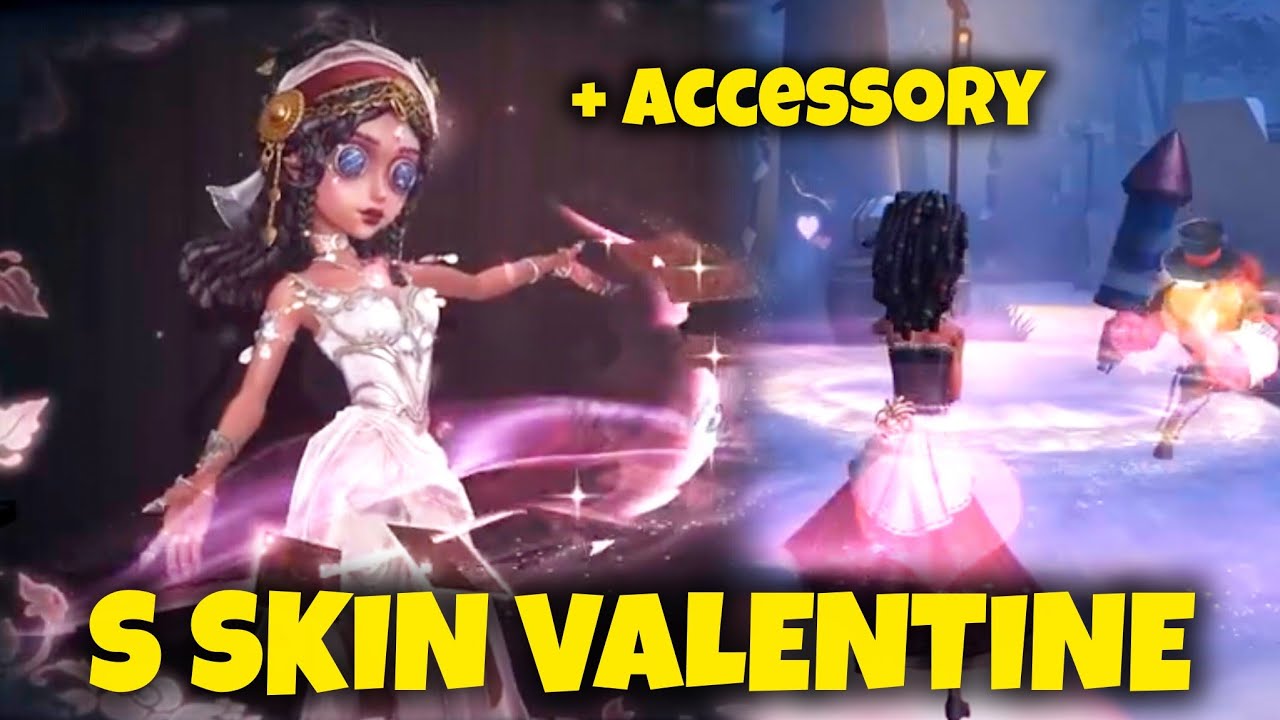 S SKIN VALENTINE ENCHANTRESS + MATCHING ACC. GAMEPLAY PREVIEW Identity V