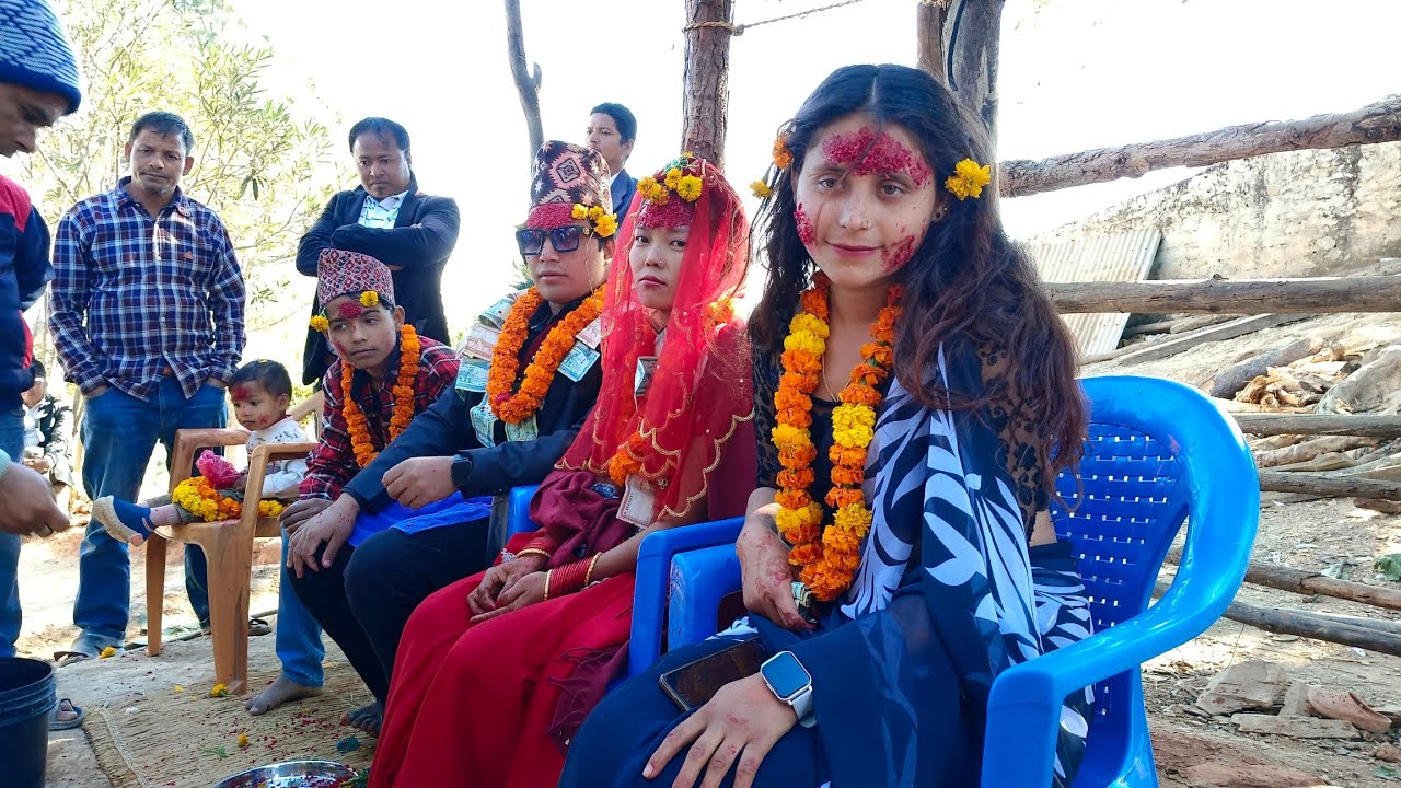 pyuthan gaun ko #bihe mandavi 4 #nepal