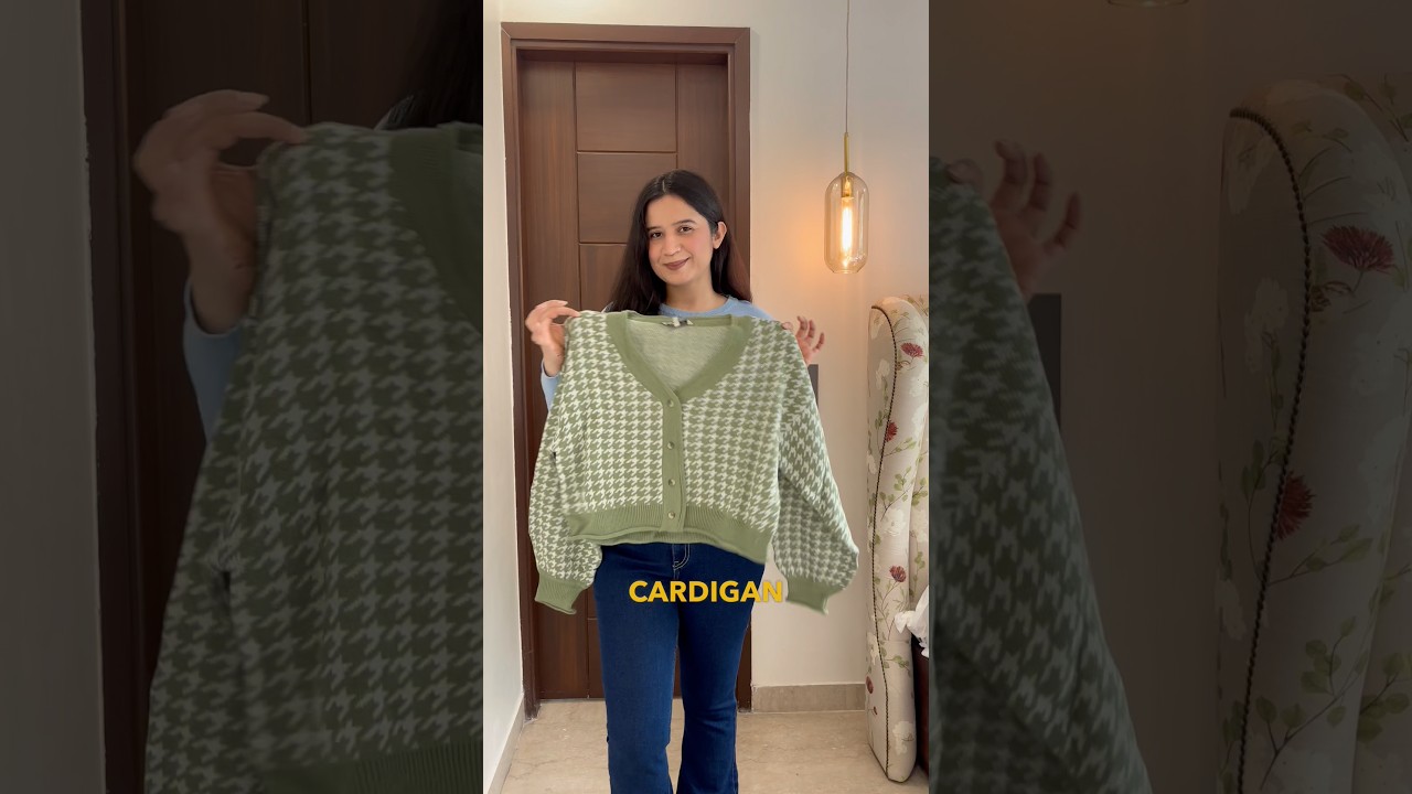 Доступные свитера и кардиганы для колледжа — шопинг-рейтинг Myntra Outfits ✨ 
