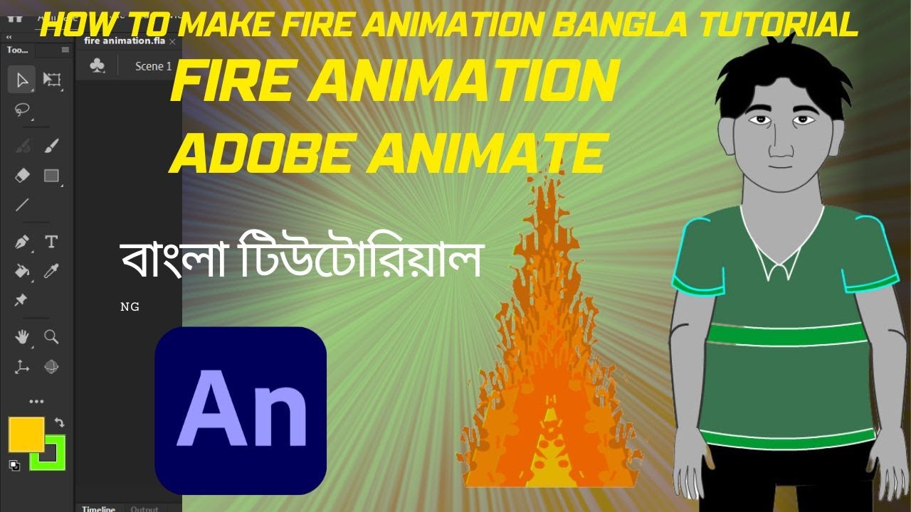 NEW Fire Animation Tutorial How To Animate Fire Effects in Adobe Animate!