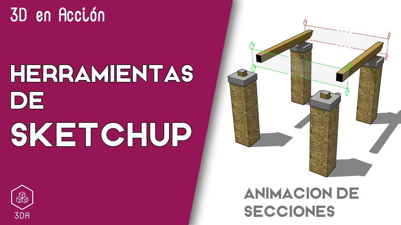 Herramientas de Sketchup. 19-Animación de secciones