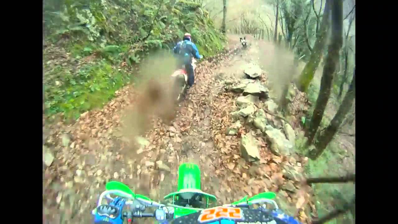 Kawasaki klx650r giro enduro Floresta klx 650 r
