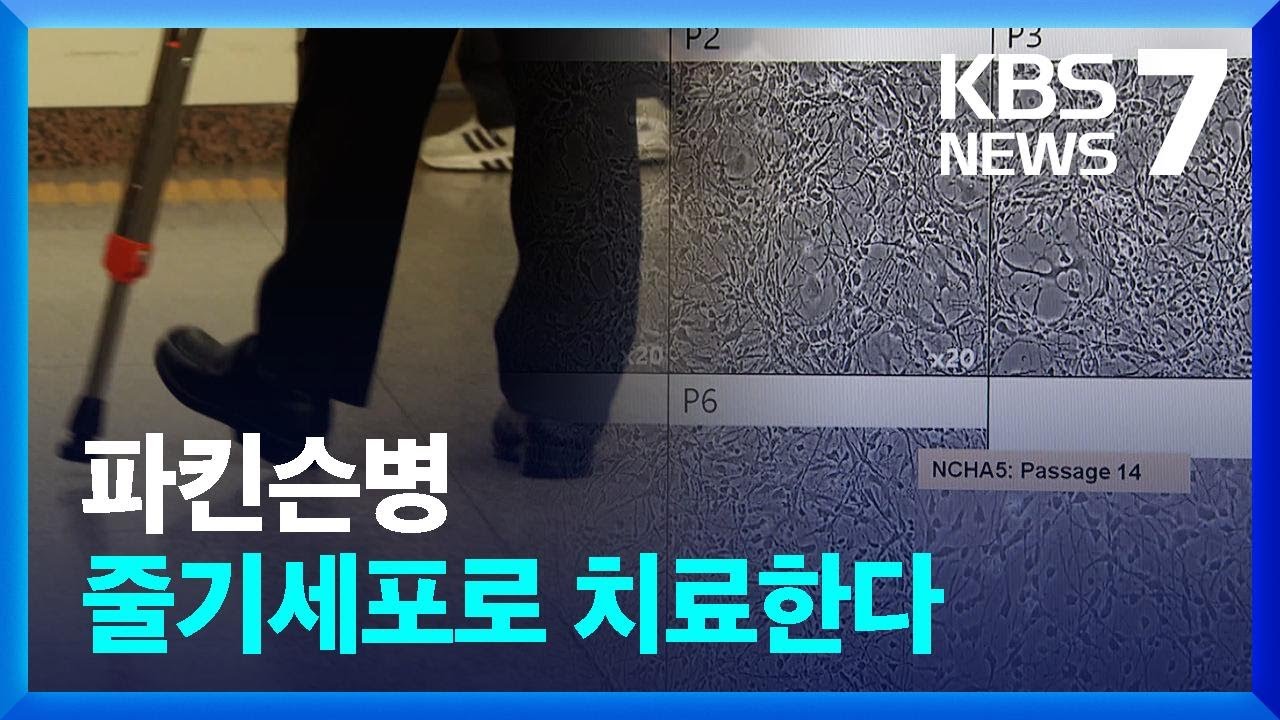 파킨슨병, 줄기세포 치료 길 열렸다 / KBS  2023.03.17.