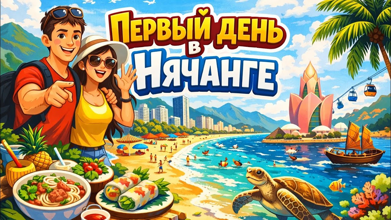 Нячанг Вьетнам: первый день | море, отель, еда, сад камней