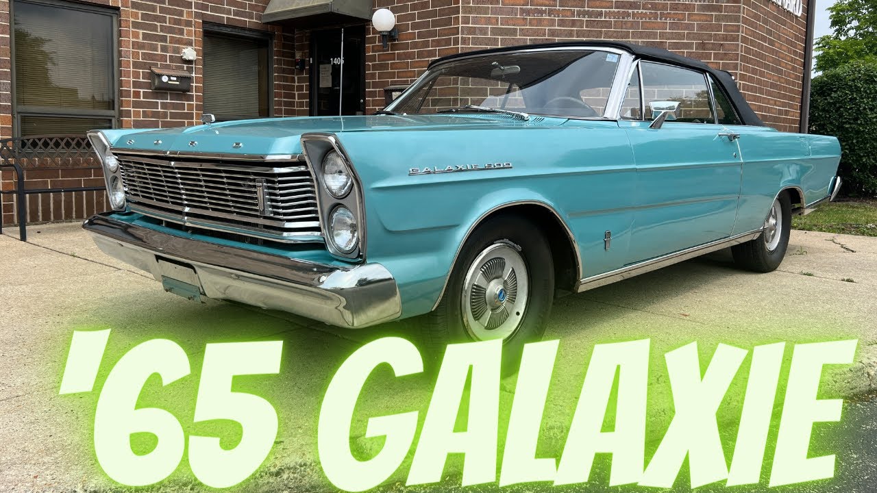 1965 Ford Galaxie 500 Convertible - SOLD