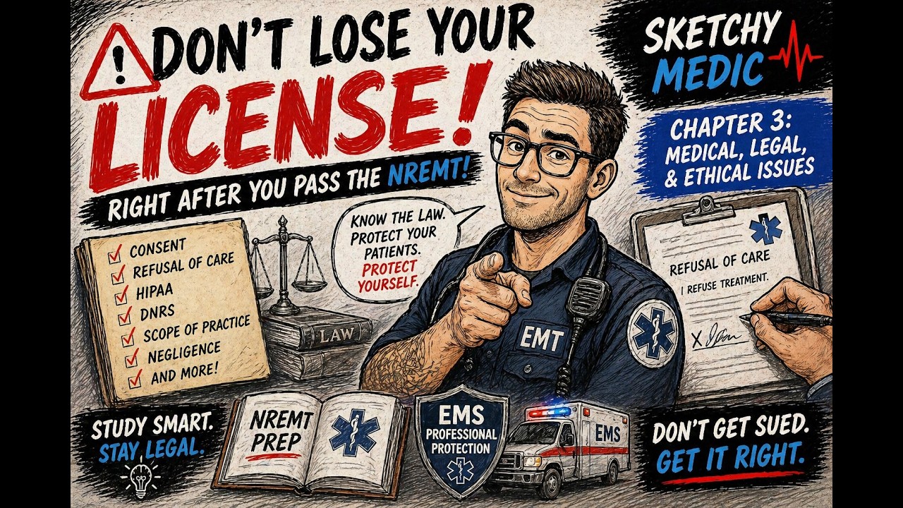 🔥 EMT Legal Mistakes That Can Get You Sued! | Chapter 3 Breakdown