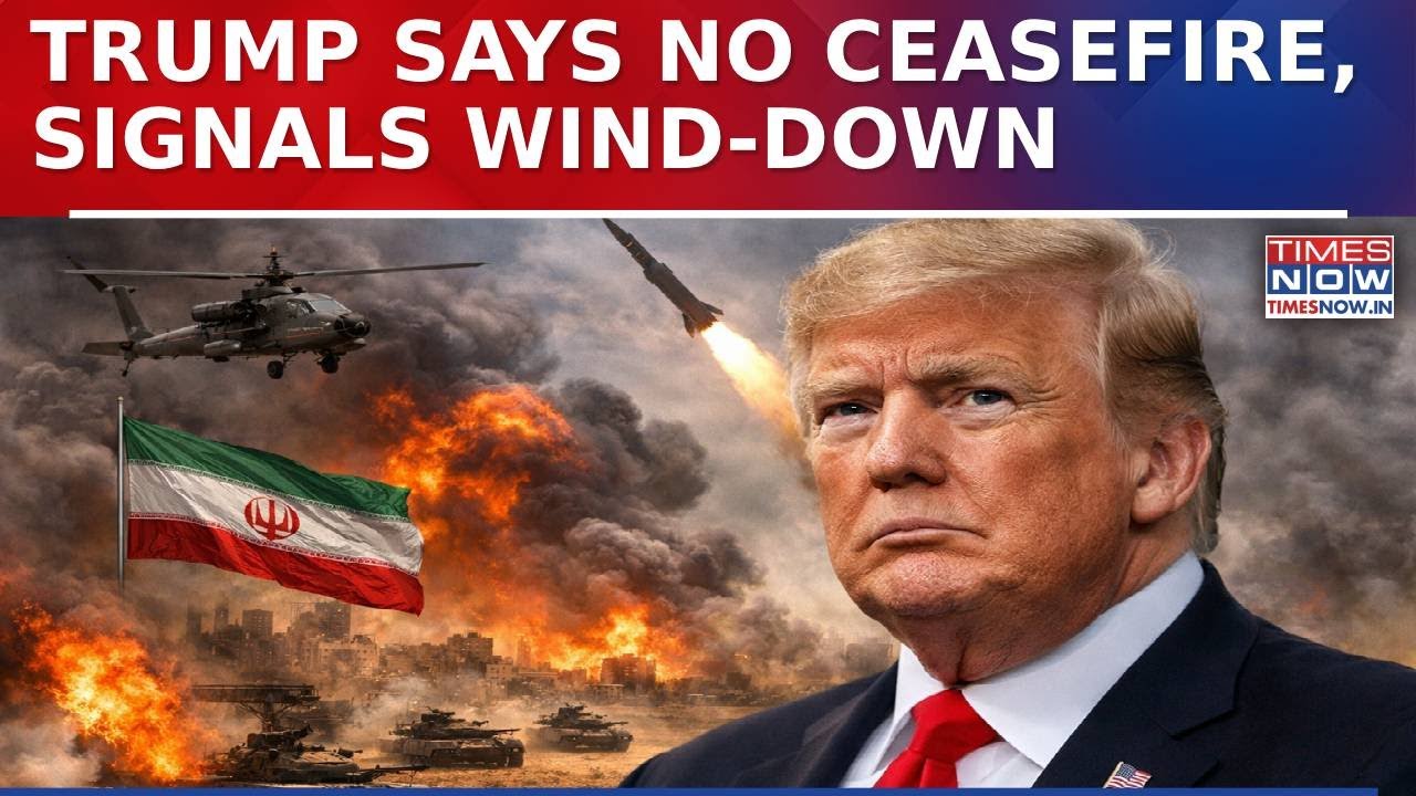 Trump Rejects Ceasefire In Iran War, Signals Military Wind-Down While Claiming US Near Victory
