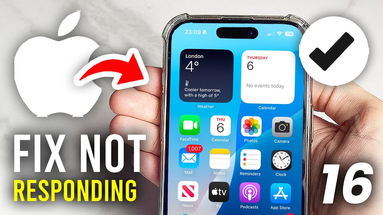 How To Fix iPhone 16 Screen Not Responding - Full Guide