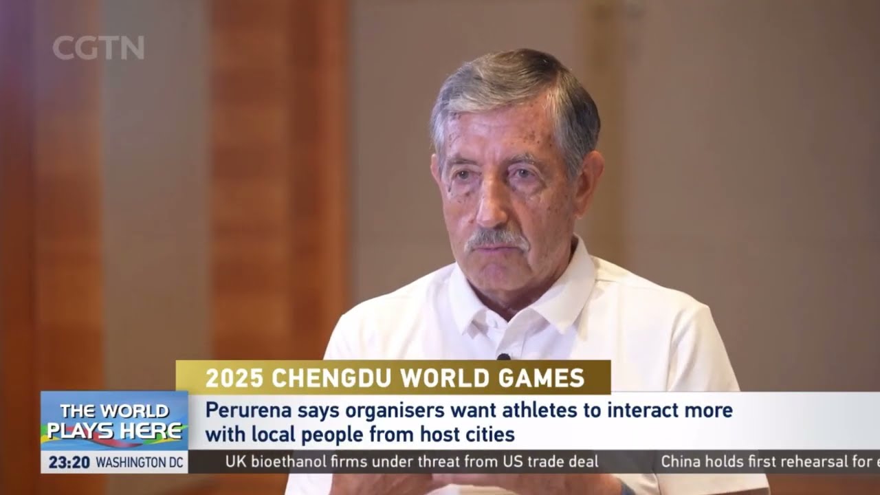 Exclusive x IWGA President Perurena: Sports serves as a bond to enhance friendship among peoples.