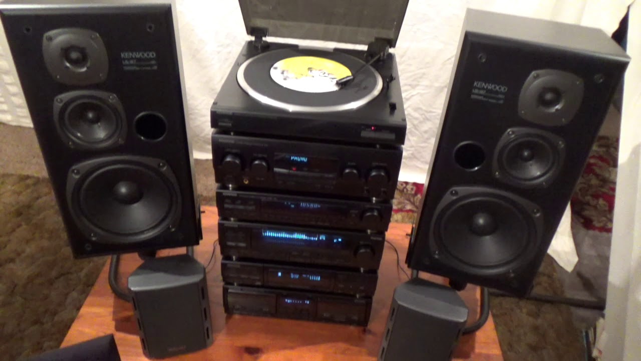 Ebay listing 1997 Kenwood 6 Piece Stack System