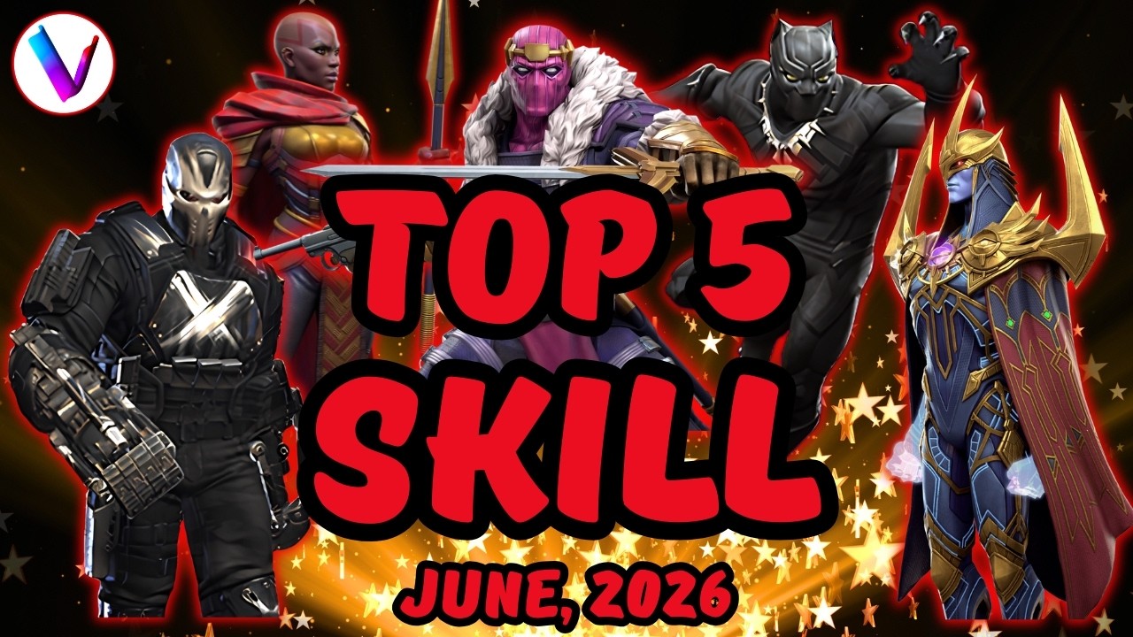 Топ-5 лучших чемпионов класса &laquo;Мастерство&raquo; в MCoC &mdash; июнь 2026 г. &mdash; Тир-лист от Vega