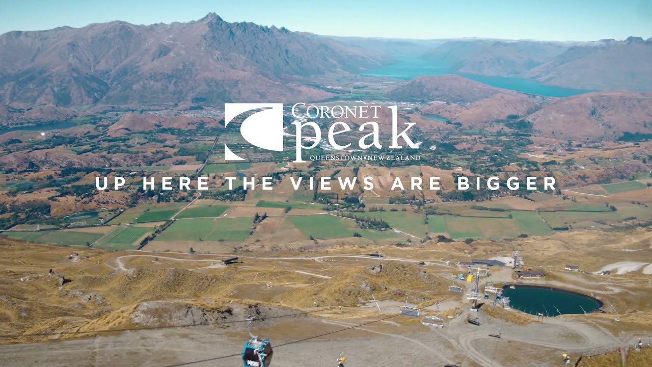 Coronet Peak, Up Here The Views Are Bigger!