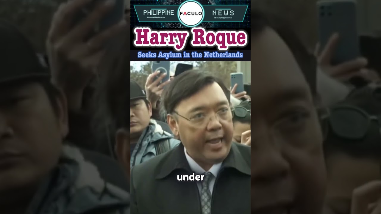 DUTERTE LATEST NEWS UPDATE 👩🏼‍🚀👊 Harry Roque Seeks Asylum in the Netherlands Amid Legal Crisis!