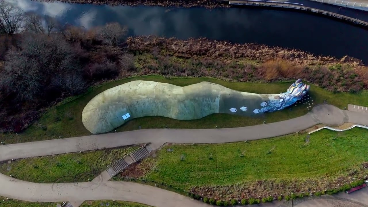 Serpentine Bridge Glasgow | Stockingfield Junction | Cinematic Drone Footage