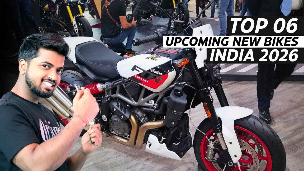 🚨Top 06 Upcoming New Bikes🏍️India 2026 FT: Tracker 400, Bonneville 350, Yamaha YZF-R2, & More...