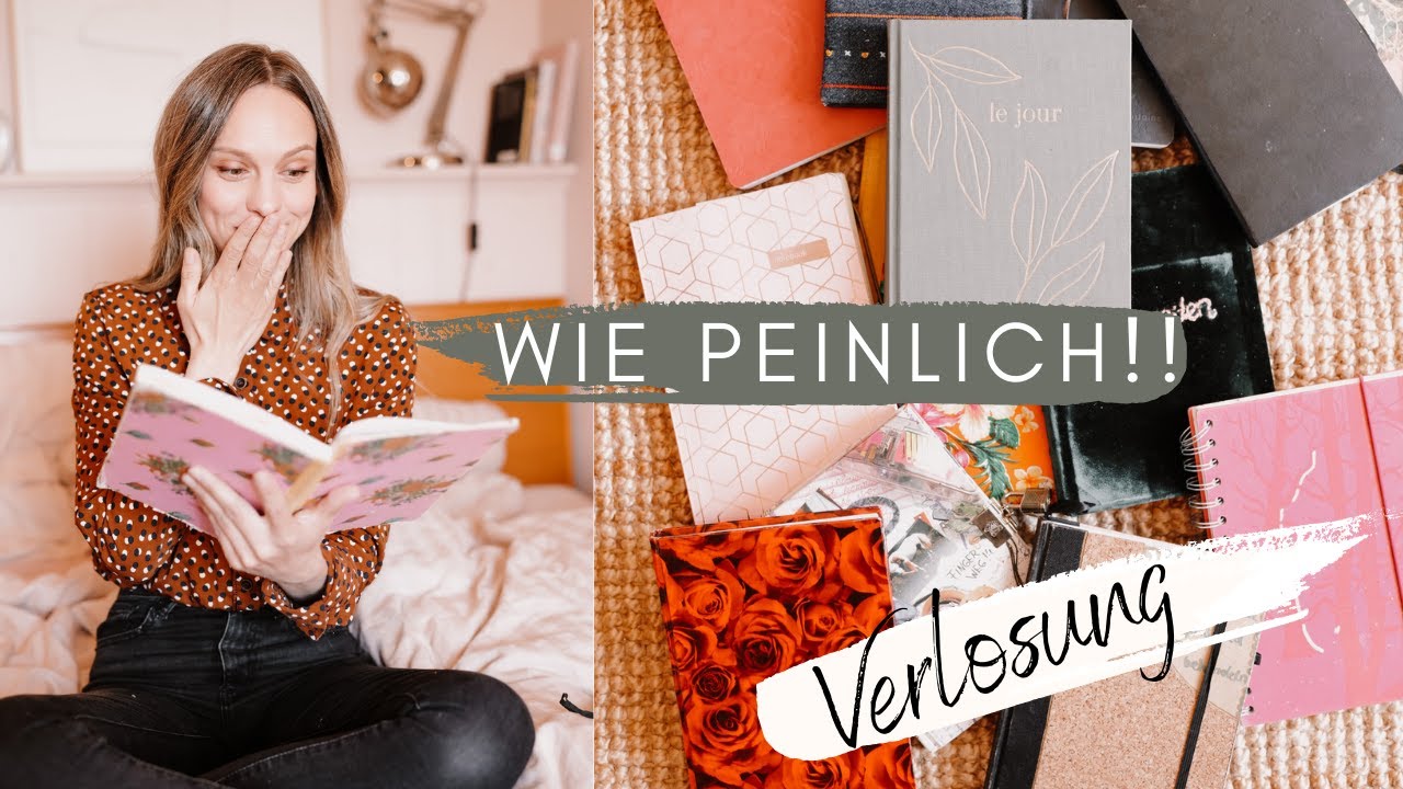 ALTE TAGEB&Uuml;CHER VORLESEN! | meine Teeny Tageb&uuml;cher, warum ich schreibe | LE JOUR VERLOSUNG