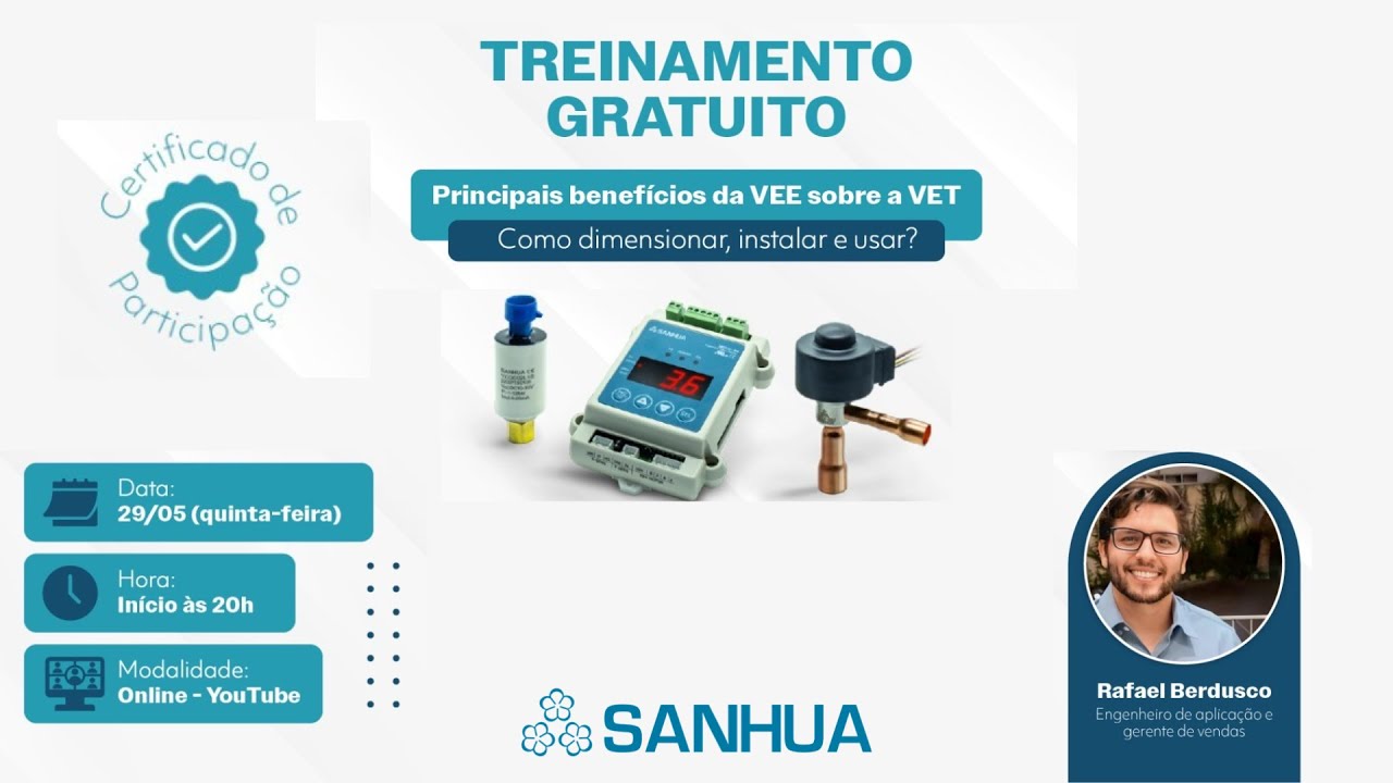 Treinamento: Principais benefícios da VEE sobre a VET