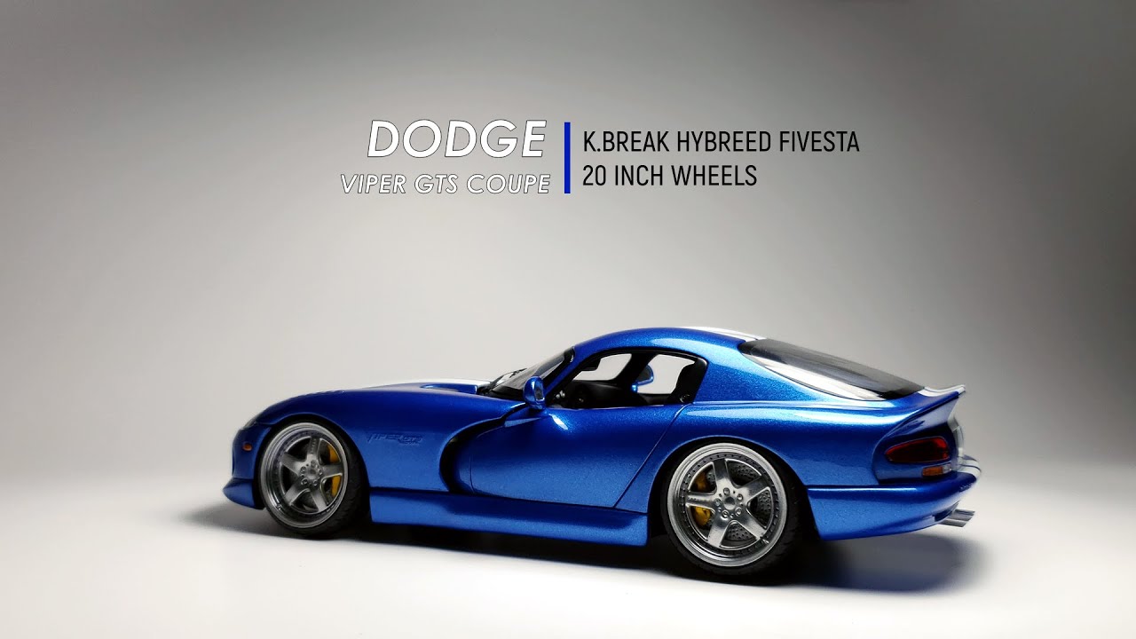 Building Revell 1/24 Dodge Viper GTS scale model car kit Full build step by step MOD ASMR 1/25